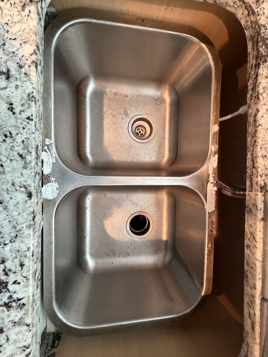 Undermount stainless kitchen sink repair in Belleair Beach, FL